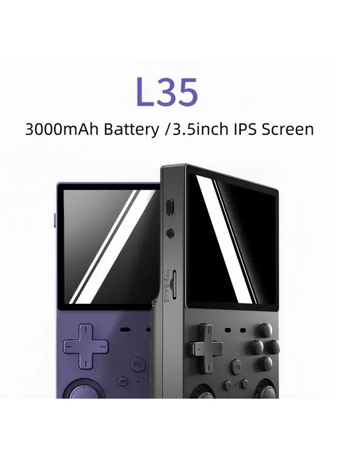 White 64GB Portable Handheld Game Console Rechargeable Battery 3 5 Inch Screen Retro - Image 3